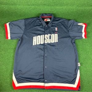 Vintage Nike Houston Rockets shooting shirt size 3xl